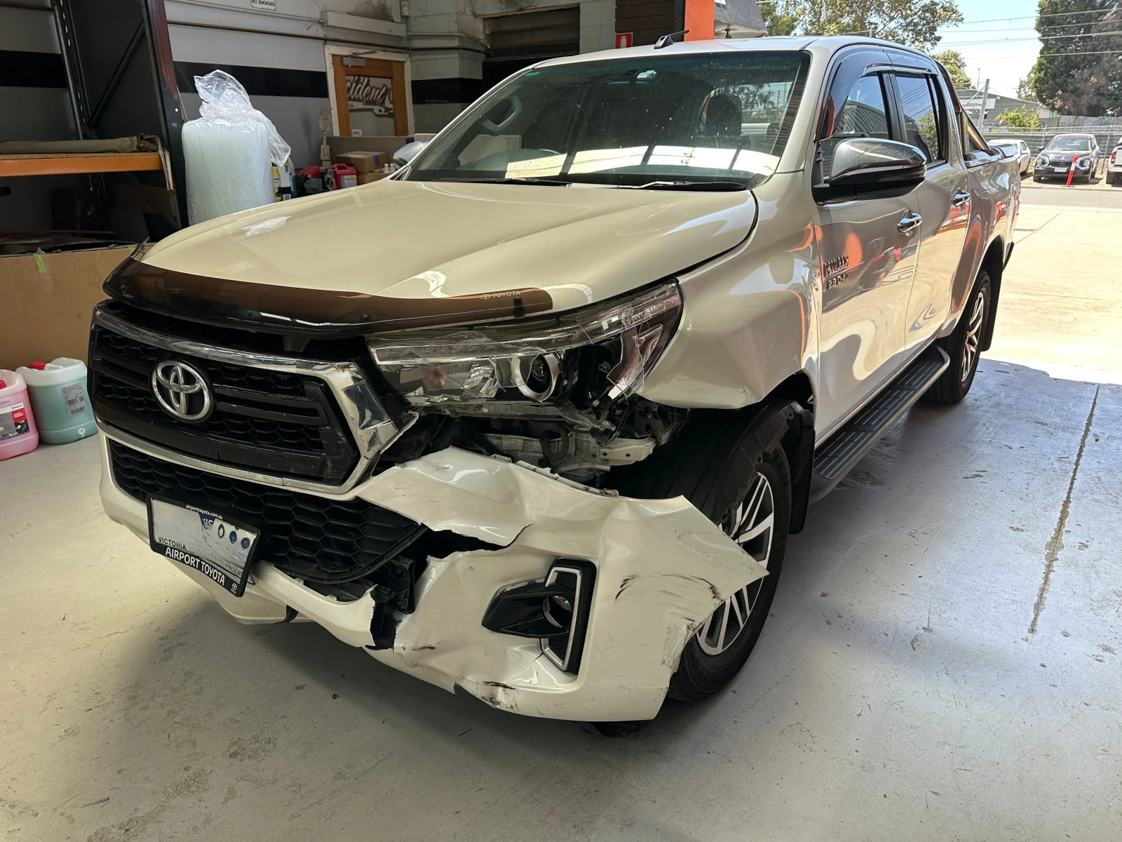 Vehicle Before Repair
